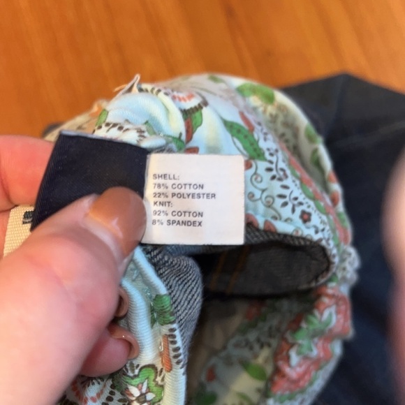 Gap women’s low rise dark wash maternity cropped jeans Size 6 - Picture 5 of 10